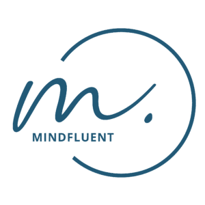 Mindfluent logo with text